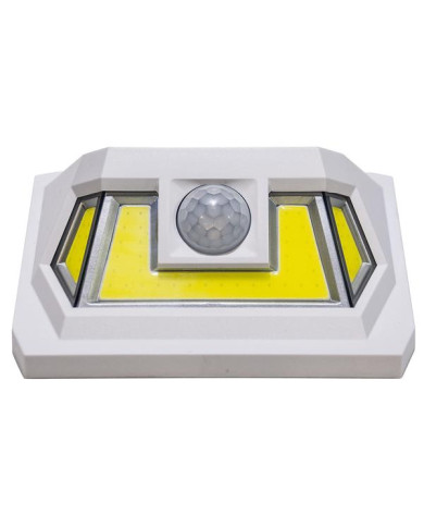 FARO LED A ENERGIA SOLARE IP65 CON SENSORE 7W