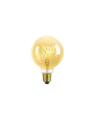 LAMPADINA VINTAGE LED GLOBO 95 DECO FORK E27 4W LUCE CALDA DIMMERABILE