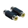 ADATTATORE DA 2 PRESE RCA A 2 PRESE RCA
