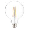 LAMPADA A LED FILAMENTO GLOBO E27 8W LUCE CALDA DIAMETRO 95MM