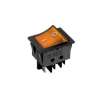 INTERRUTTORE SWITCH ON/OFF 4P 16A 250Vac LUMINOSO GIALLO