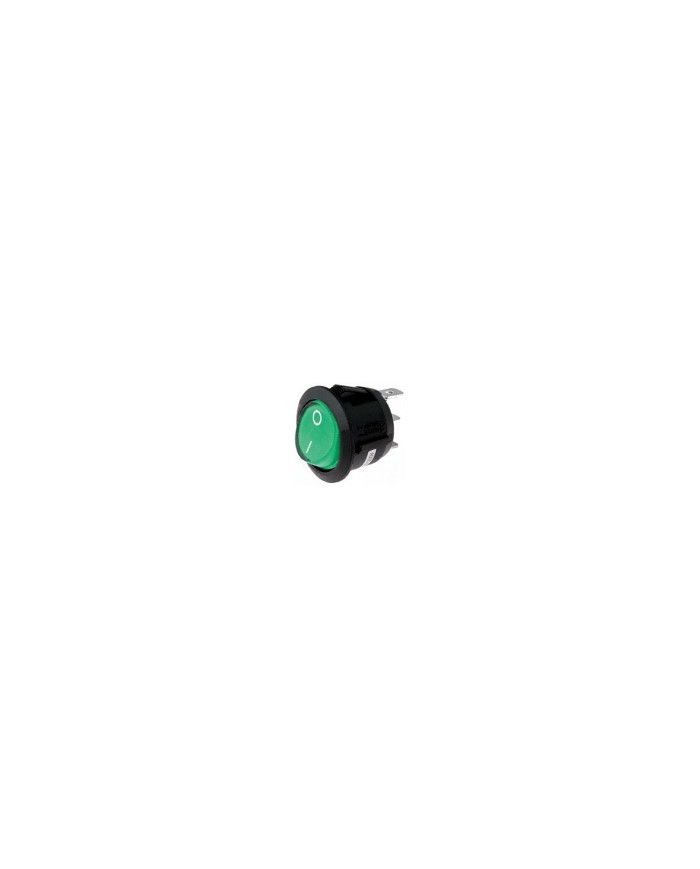 INTERRUTTORE UNIPOLARE A BILANCERE LUMINOSO VERDE