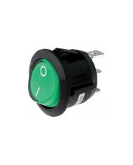 INTERRUTTORE UNIPOLARE A BILANCERE LUMINOSO VERDE