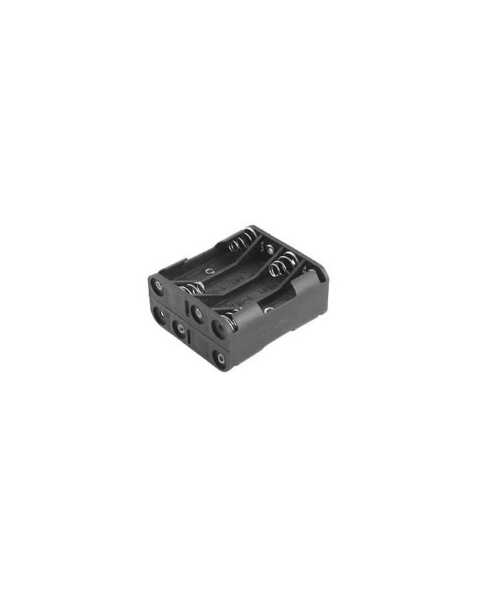 PORTABATTERIA X 8 STILO CON PRESA POLARIZZATA