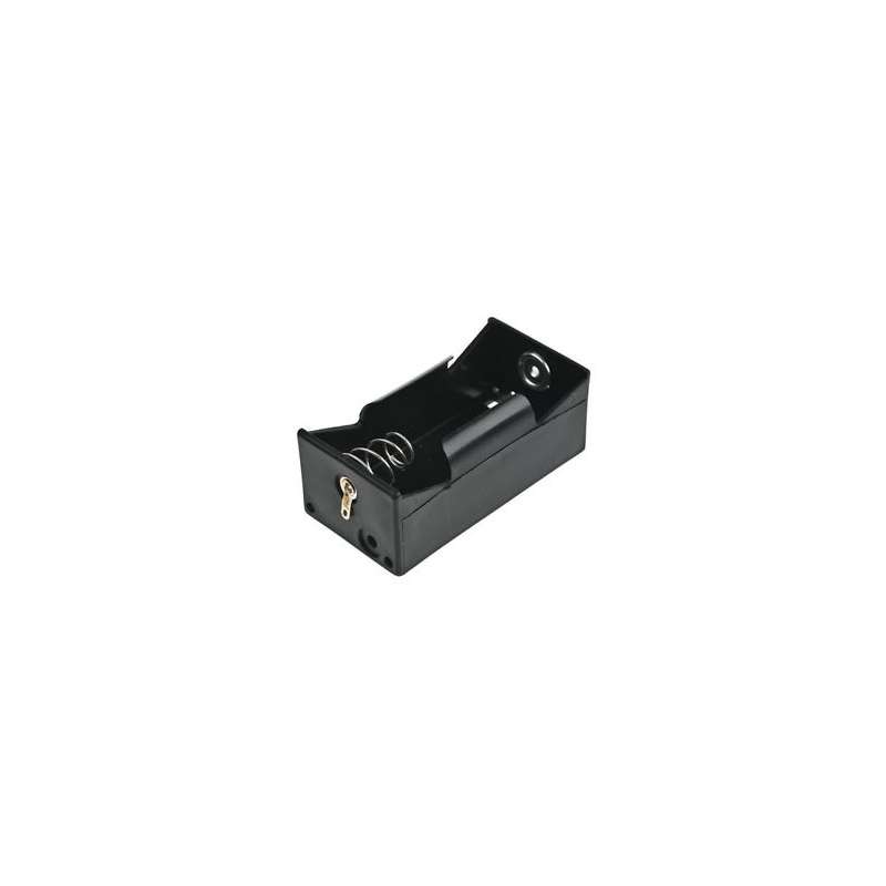 PORTABATTERIA X 1 BATTERIA TORCIONE CON PRESA