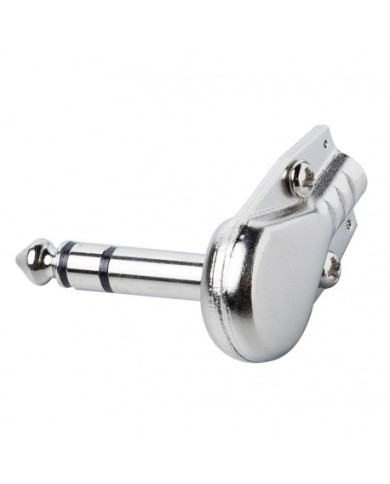 SPINA JACK 6.5 MM STEREO 90° METALLICA
