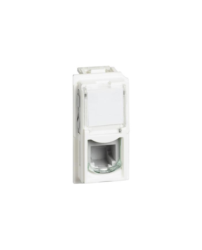 CONNETTORE RJ11 1 MODULO BIANCO LIVING NOW