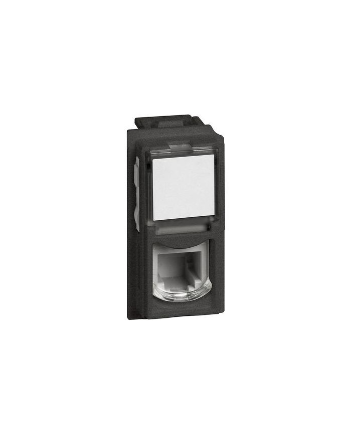 CONNETTORE RJ11 1 MODULO NERO LIVING NOW