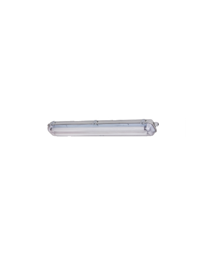 PLAFONIERA STAGNA 60 CM IP65 2X9W PER 2 TUBI LED