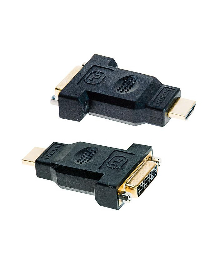 ADATTATORE PRESA DVI-D SPINA HDMI DORATA DUAL
