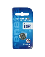 BATTERIA BOTTONE LITIO CR1620 3V 70 MAH RENATA