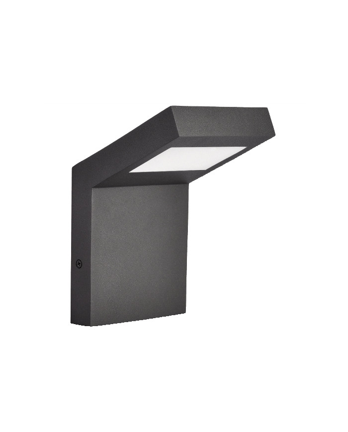 APPLIQUE LED 10W 600LM IP54 LUCE NATURALE COL.NERO