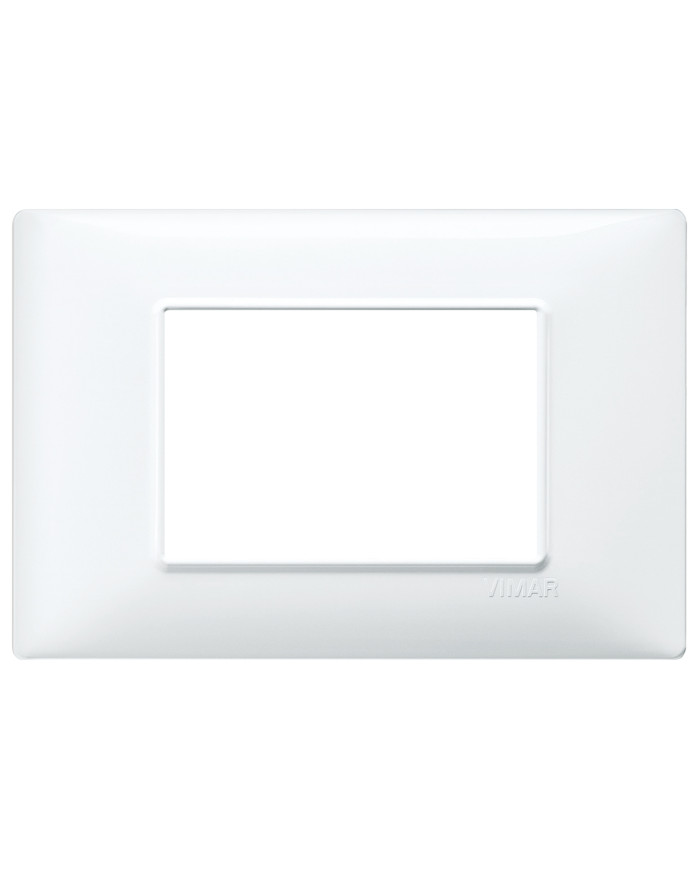 PLACCA 4 MODULI BIANCO TECNOPOLIMERO VIMAR PLANA