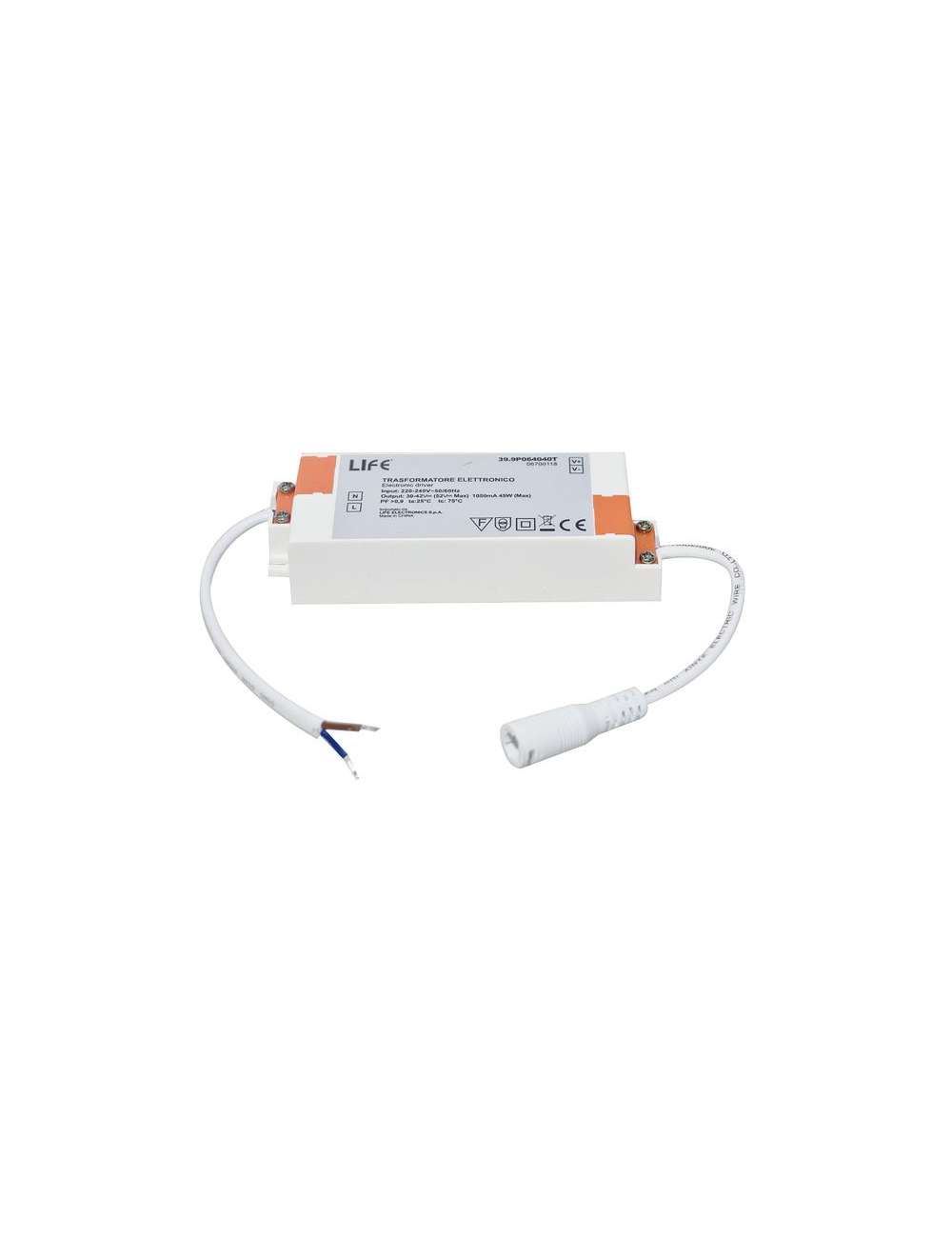 TRASFORMATORE ELETTRONICO PER PANNELLO LED 45W 105