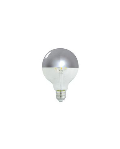 LAMPADA LED FILAMENTO 6W E27 TOP SILVER LUCE CALDA