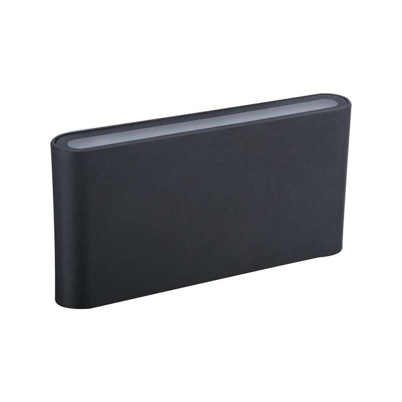 APPLIQUE A LED SLIM 2X6W IP54 220V GRIGIO