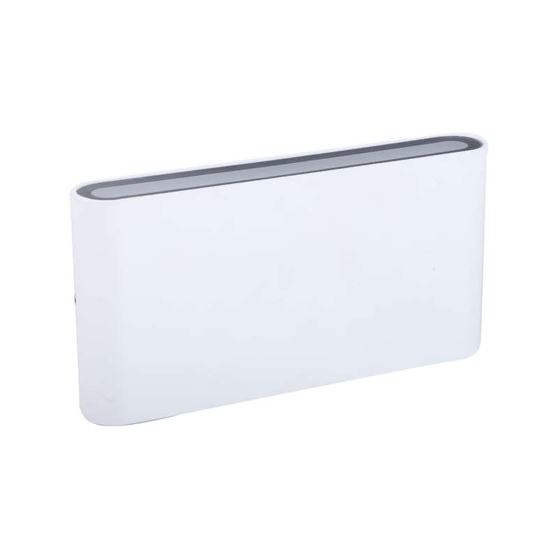 APPLIQUE A LED SLIM 2X6W IP54 220V BIANCO 4000K°