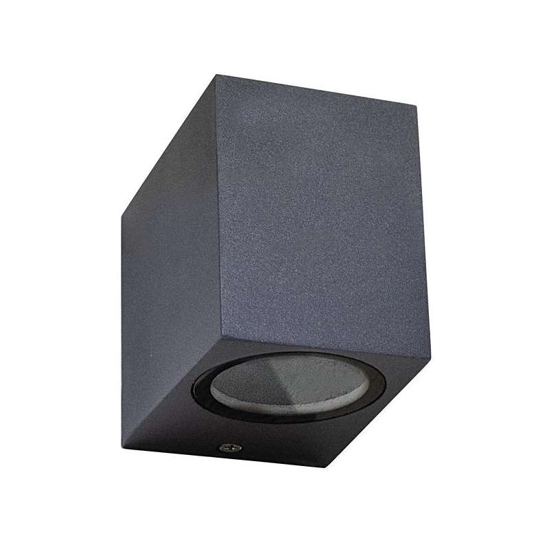 APPLIQUE IN ALLUMINIO IP54 PER 1 LAMPADA GU10 LED