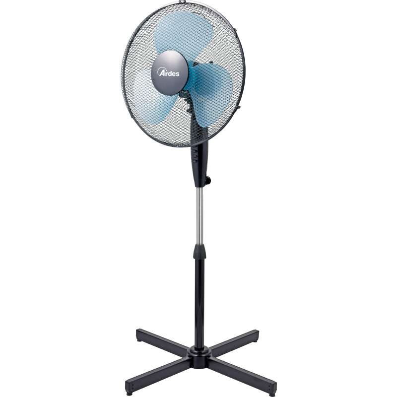 VENTILATORE A PIANTANA D.40CM 3 VELOCITÀ NERO