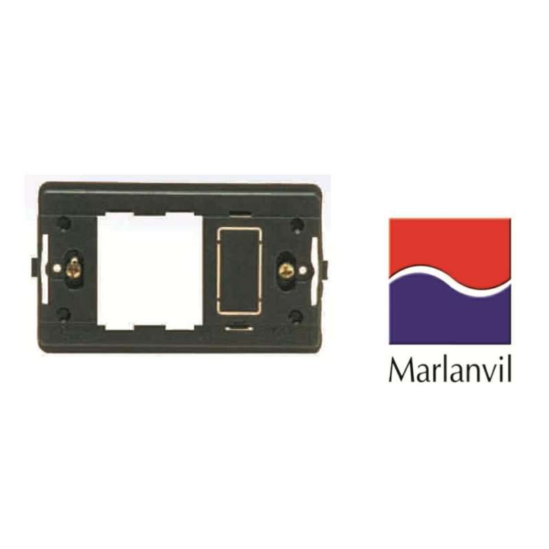 SUPPORTO SCHUKO + 1 COL. NERO VENUS MARLANVIL