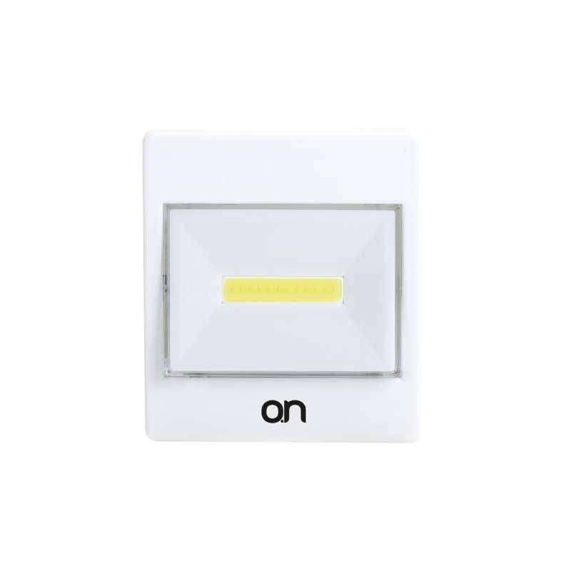 PUNTO LUCE LED A BATTERIA CON PULSANTE
