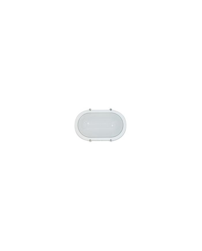 PLAFONIERA A LED OVALE IP65 12W L. NATURALE CON