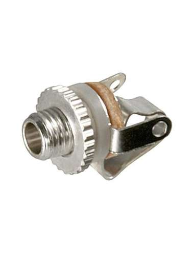 PRESA JACK 3,5MM MONO DA PANNELLO CON INTERRUTTORE