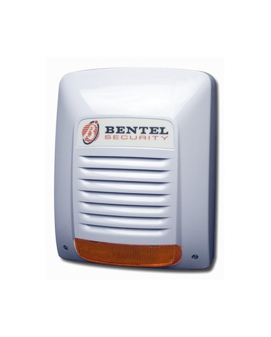 SIRENA AUTOALIMENTATA COLORE BIANCO BENTEL NEKA