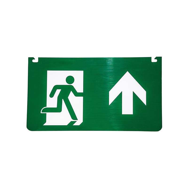 SEGNALETICA DI USCITA BIFACCIALE PER APPARECCHIO