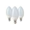 KIT 3 LAMPADINE LED OLIVA E14 9W L.NATURALE 4000°K