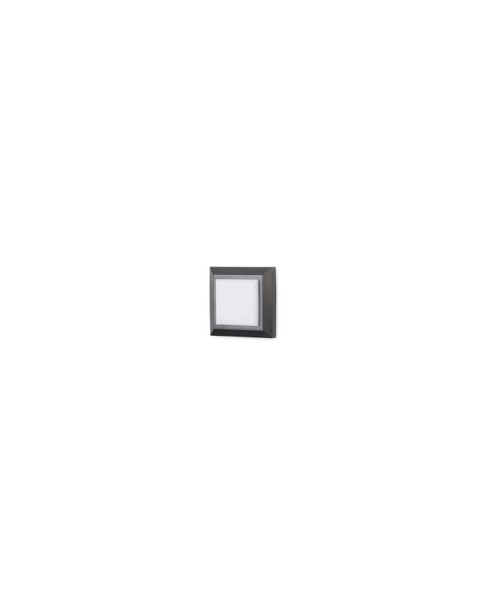 APPLIQUE GROVE 45 X LED 2WATT NERO GRIGIO