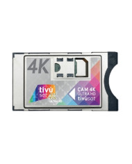 Cam tivùsat 4k uhd con tessera per tv & decoder con sintonizzatore satellitare