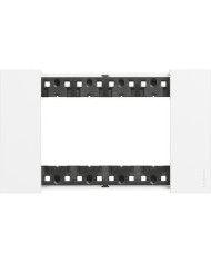 PLACCA 4 MODULI BIANCA LIVING NOW