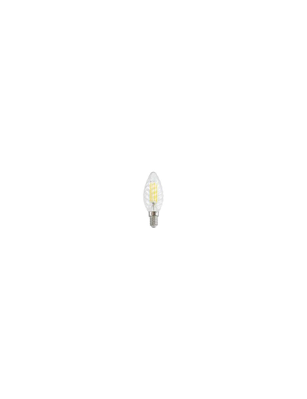 LAMPADA LED TORTIGLIONE E14 6W LUCE NATURALE