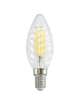 LAMPADA LED TORTIGLIONE E14 6W LUCE NATURALE TRASPARENTE