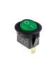 INTERRUTTORE BIPOLARE LUMINOSO VERDE 12V