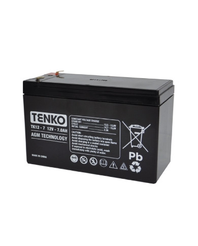 BATTERIA PIOMBO 12V 7,2AH TENKO