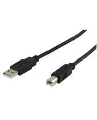 CAVO USB SPINA A PRESA B 1.8MT NERO
