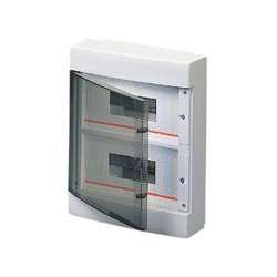 CENTRALINO DA PARETE 54 MODULI PORTA TRASPARENTE