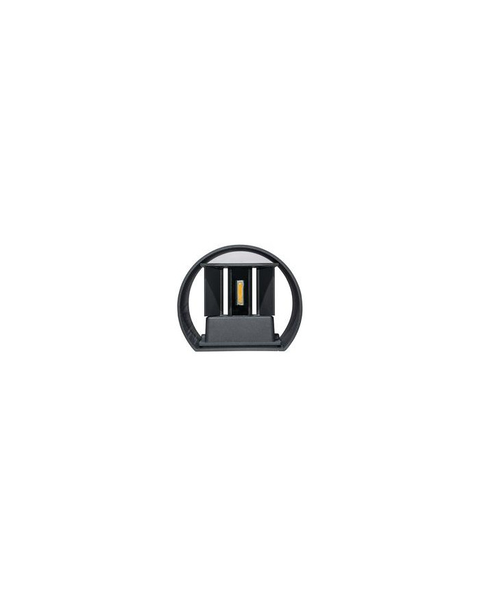 PUNTO LUCE DA PARETE A LED ROTONDO 7W IP54 220V
