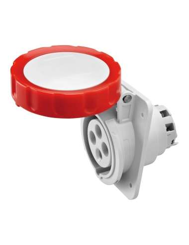 PRESA FISSA DA INCASSO A 10° HP IP67 3P+T 16A