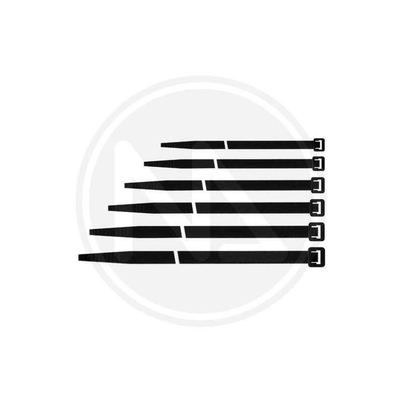 FASCETTA CABLAGGIO NERA 160X2,5 MAURER CF.100PZ