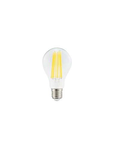 LAMPADA LED GOCCIA A FILAMENTO TRASPARENTE E27 16W