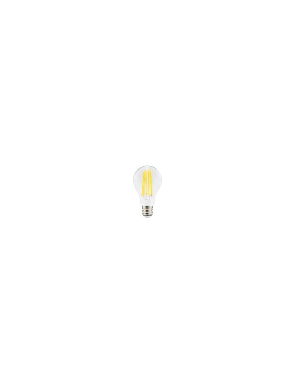 LAMPADA LED GOCCIA A FILAMENTO TRASPARENTE E27 16W