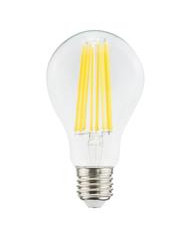 LAMPADA LED GOCCIA A FILAMENTO TRASPARENTE E27 16W 3000K LUCE CALDA