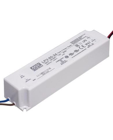 ALIMENTATORE SWITCHING 24V 2.5A 60W IP67