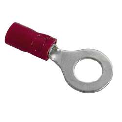 CAPOCORDA OCCHIELLO .ISOL. ROSSO D.6,5MM SEZ.4,3MM