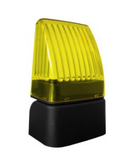 SEGNALATORE LUMINOSO LED FISSO O INTERMITTENTE GIALLO