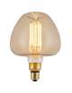 LAMPADA VINTAGE A LED MELA 160 DECO LINE E27 4W 2700K LUCE CALDA VETRO AMBRATO