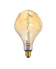 LAMPADA A LED VINTAGE PERA 125 DECO LINE E27 6W 2200K LUCE CALDA